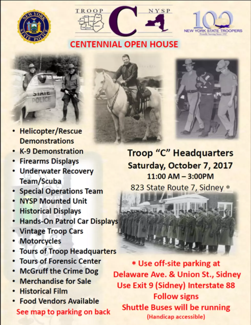 State Police Sidney Open House Saturday